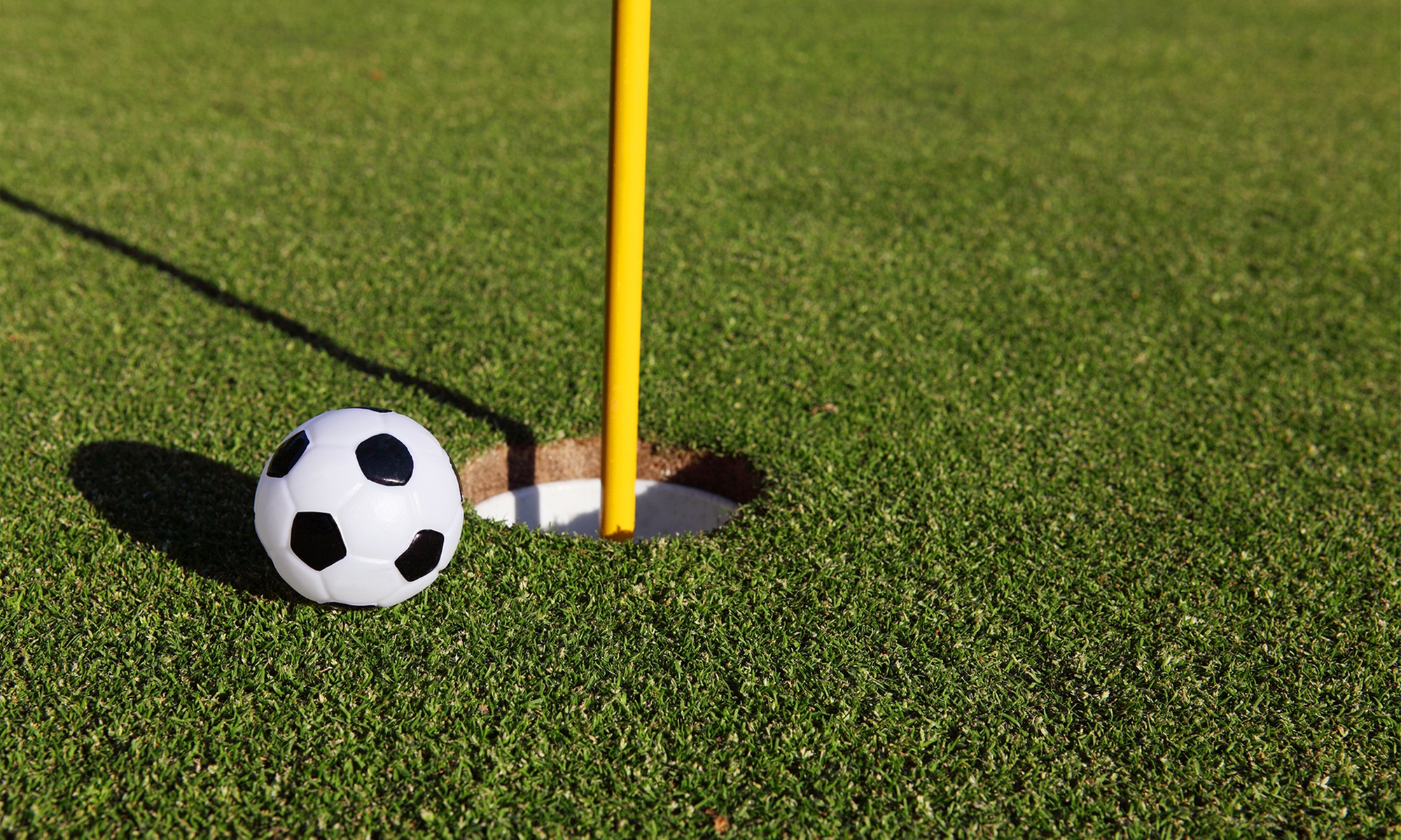 Nine Holes of Footgolf for Two
