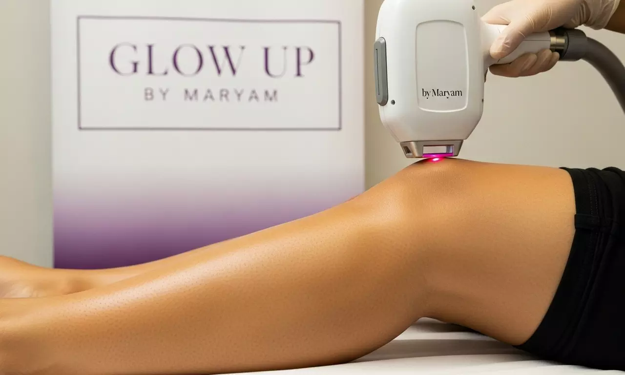 Enjoy Six Laser Hair Removal Sessions on One Small, Medium, or Large Area at Glow Up by Maryam (Up To 89% Off) - Primary Image