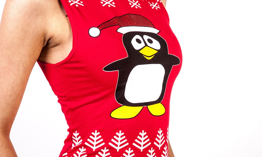 Image 7: Christmas Bodycon Dress