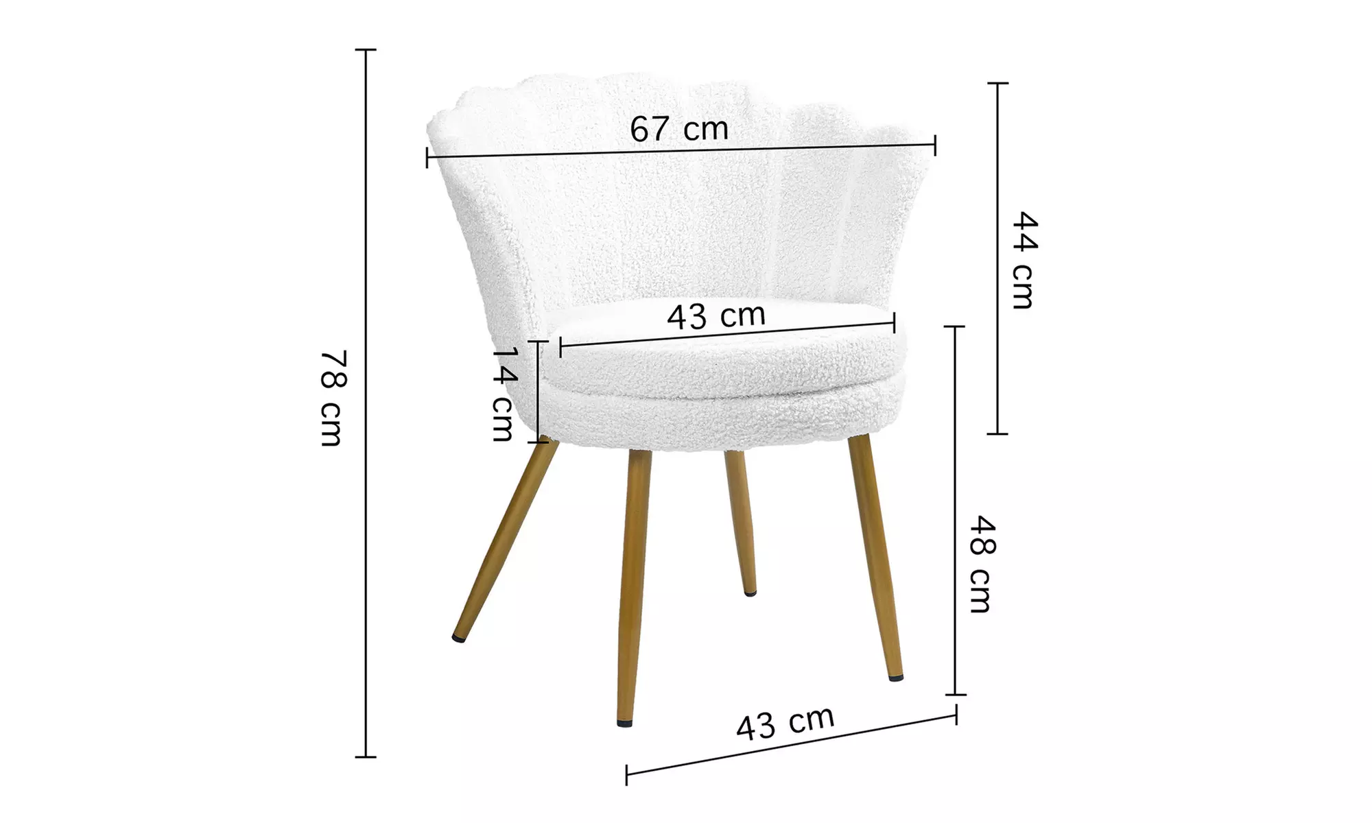 Upholstered Modern Accent Chair