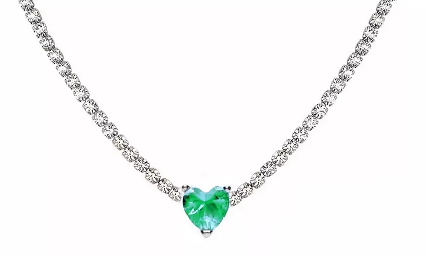 Image 4: Ketting 'Tennis heart'