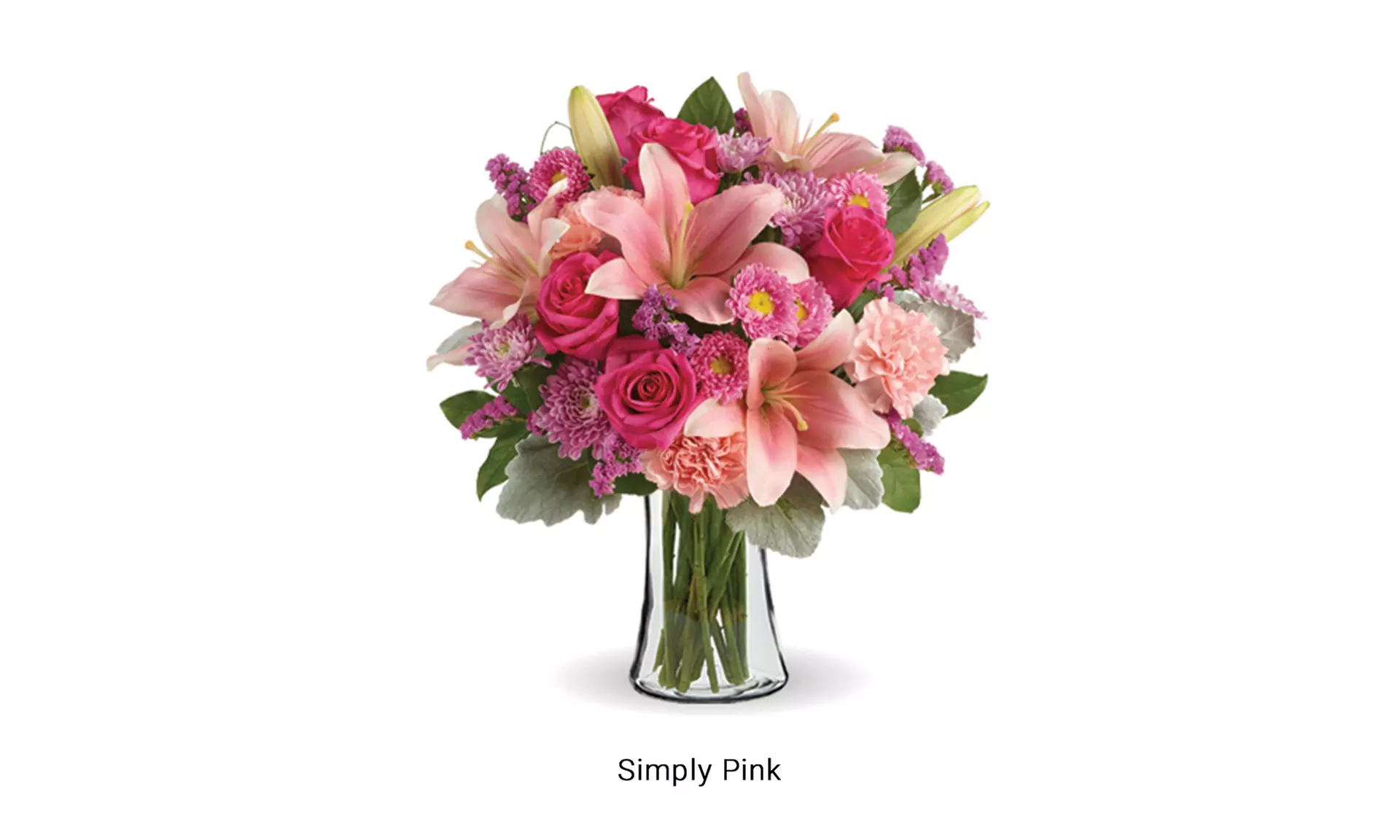 Choice of 6 Stunning Valentine's Day Floral Bouquets with Vase & Standard Delivery Included - Up to 16% Off - Second Medium