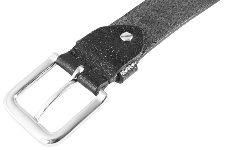 Image 17: Ceinture en cuir Leonardo Verrelli