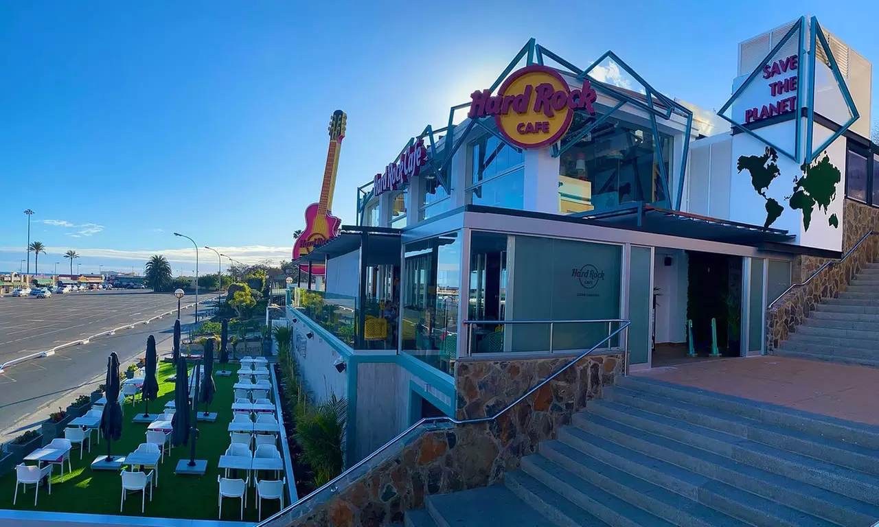 Menú Hard Rock Café clásico o premium para 2 o 4 personas con bebida