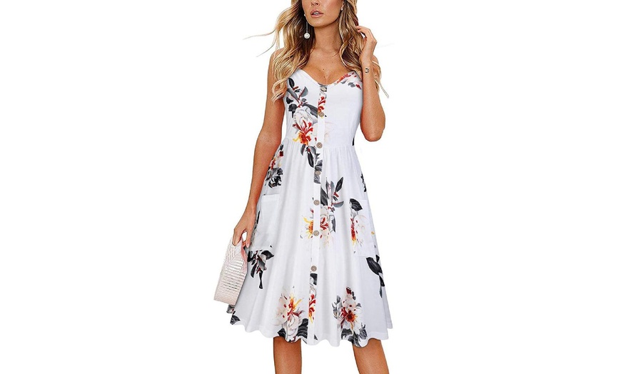 Image 7: Women's Floral Printed Dress