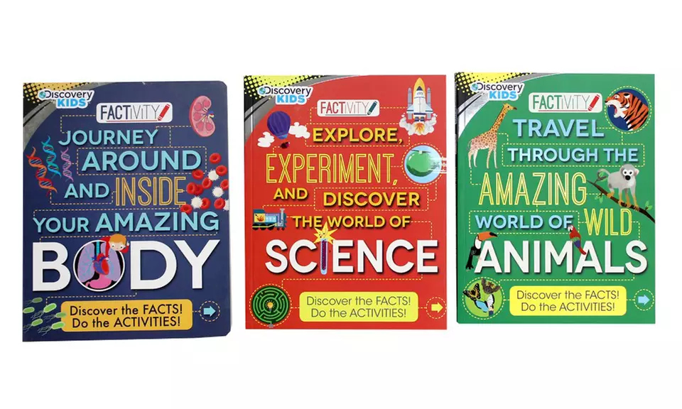 Discovery Factivity Book Set (3-Pack) - Primary Image