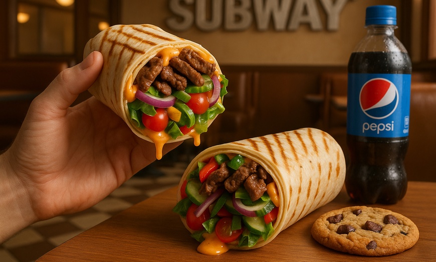 Image 3: Wrap, Cookie & Getränk für 1-4 Personen bei Subway Köln Friesenstraße