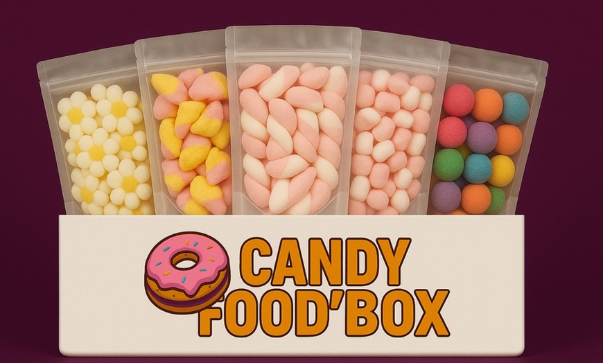 Image 1: Bon d’achat gourmand pour craquer sur des douceurs CandyFoodBox