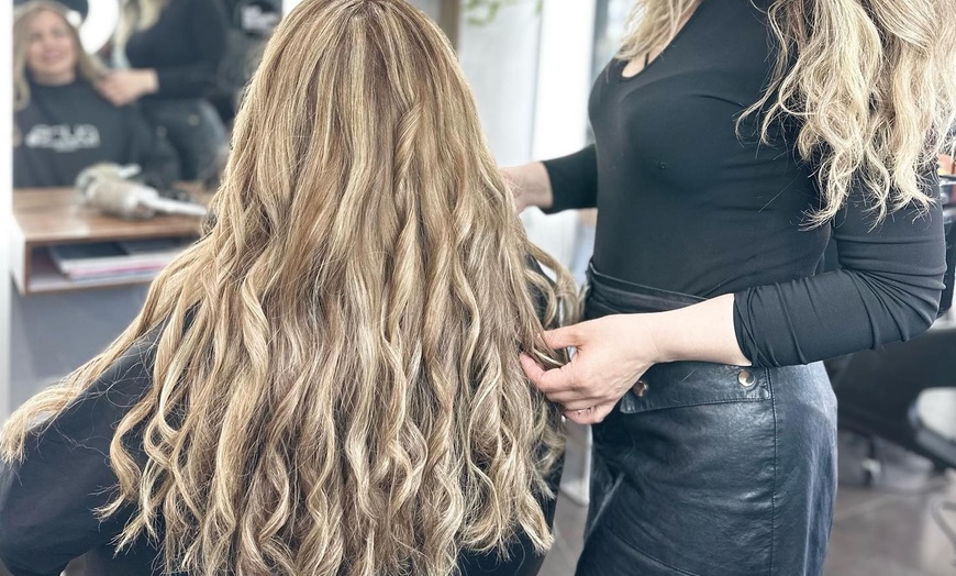 Image 2: Colour & Style Package: Root or Full Head Colour with Cut & Blow-Dry
