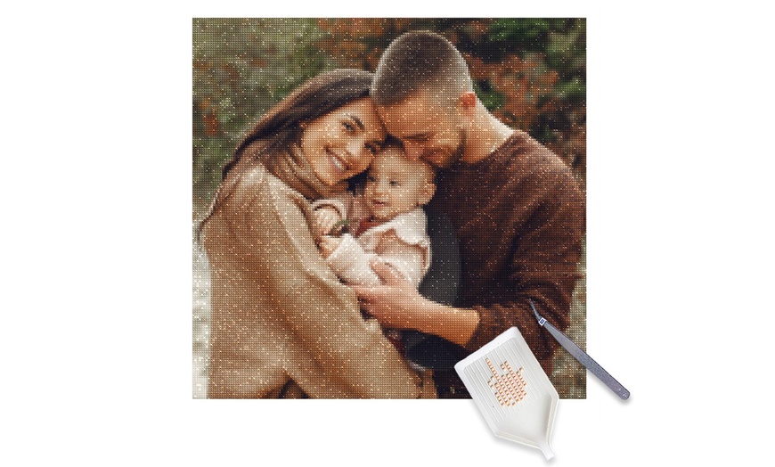 Image 9: Personalisierbare Foto-Diamond-Painting