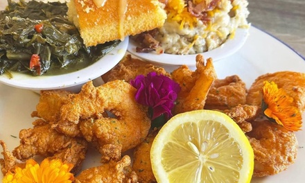 $25 to spend on food and drink - Oh My Goodness Soul Eatery