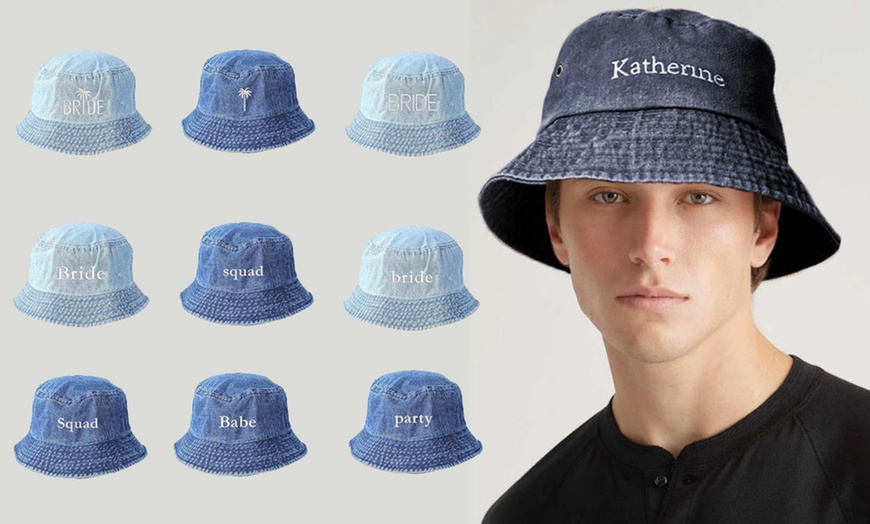 Image 9: Get a Custom Embroidered Hats with Unique Designs!