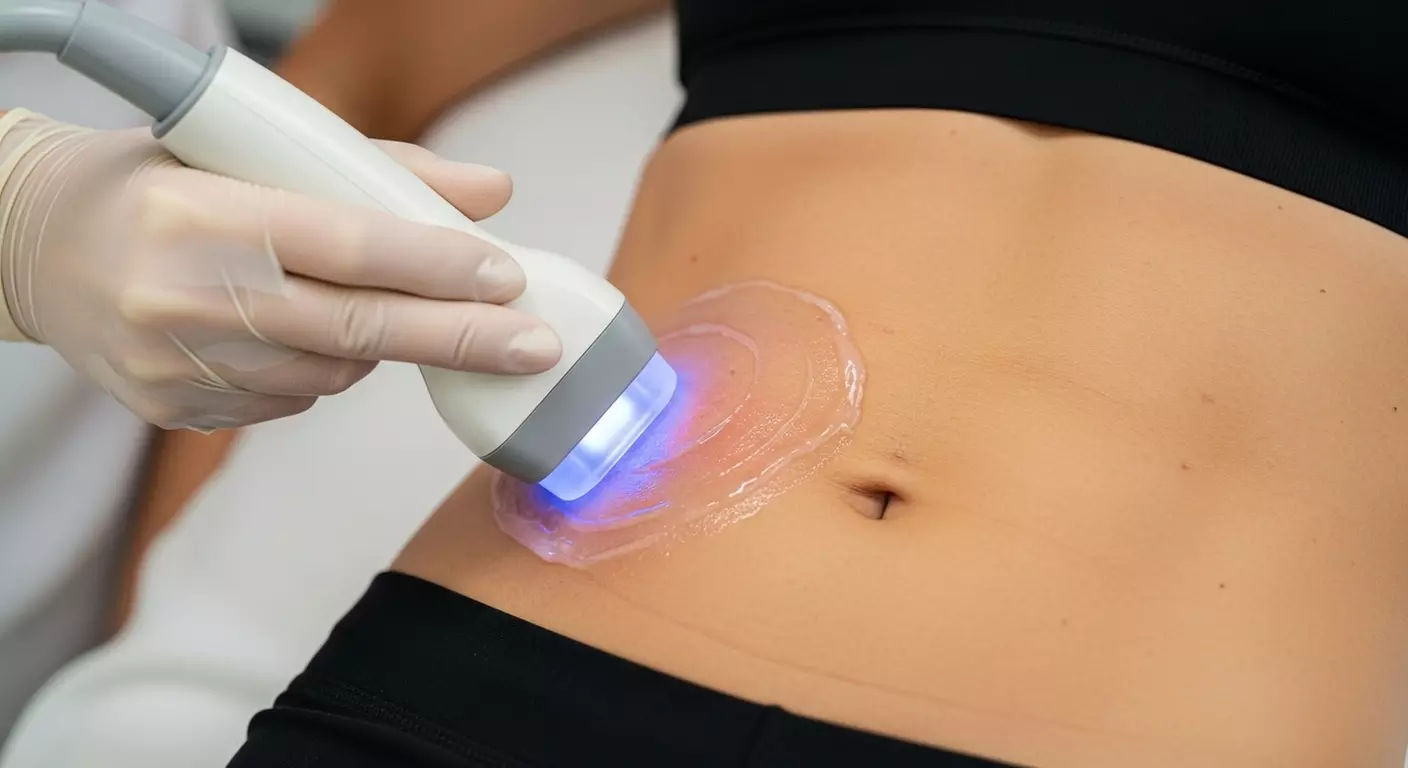 Ultrasound Cavitation or Non-Invasive Skin Tightening Abdomen or Love Handle at Body Canvas Contouring - Primary Image