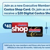 Image 2: 1-Year Gold Star or Executive Membership + $20 or $40 Costco Shop Card