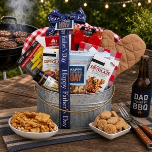 Best Dad Ever! Father's Day Snack Gift Tower - Alder Creek Gift Baskets
