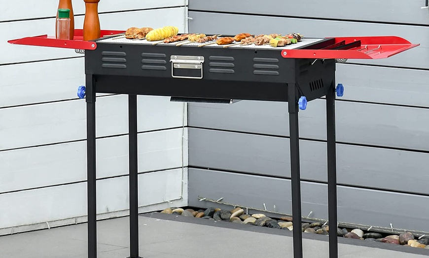 Image 20: Outsunny Portable BBQ Grill Range