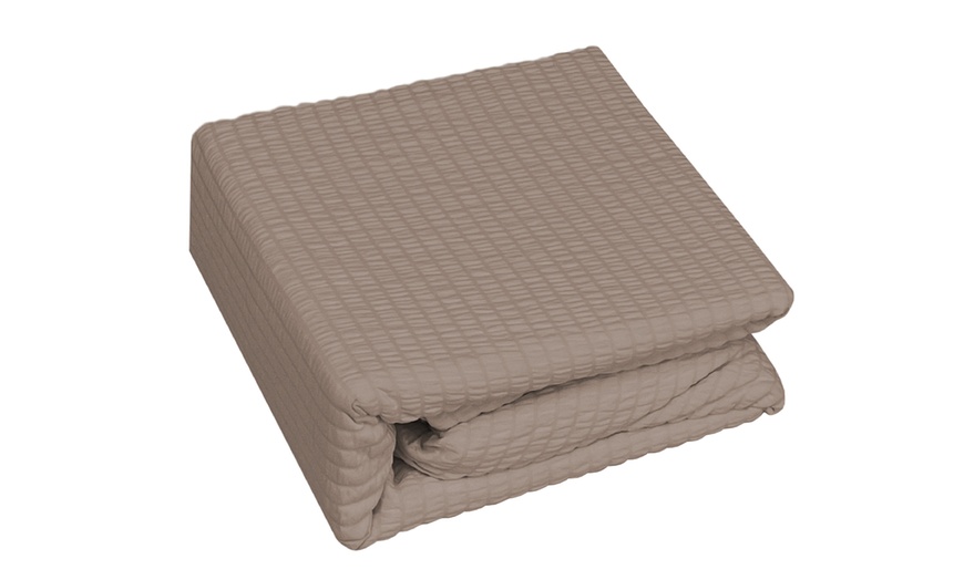 Image 8: Parure copripiumino Seer Sucker