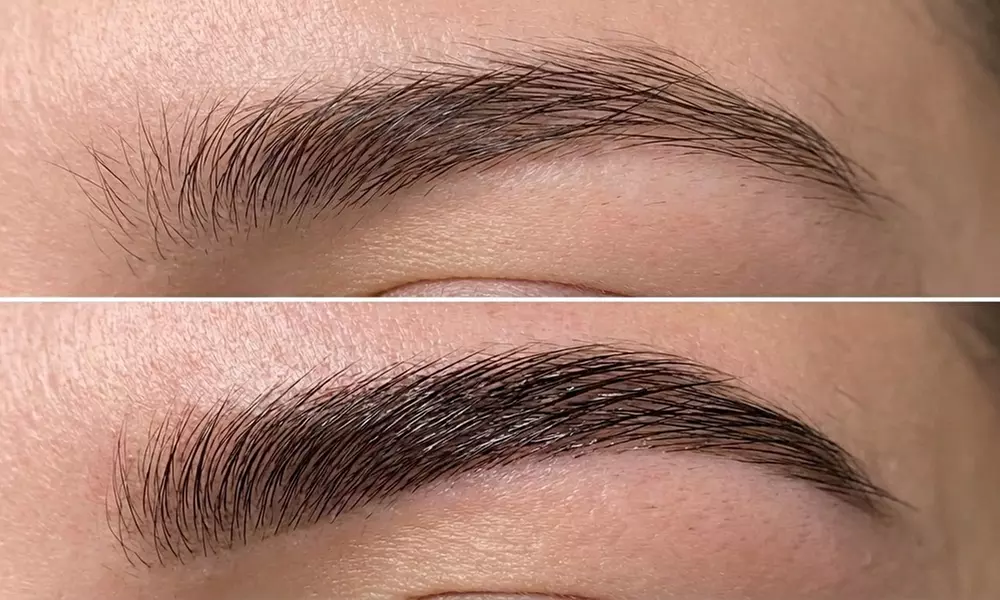 Semi-Permanent Eyelash Extensions, Permanent Makeup for Brows & Lips, or Henna & Wax Design (Up to 40% Off)