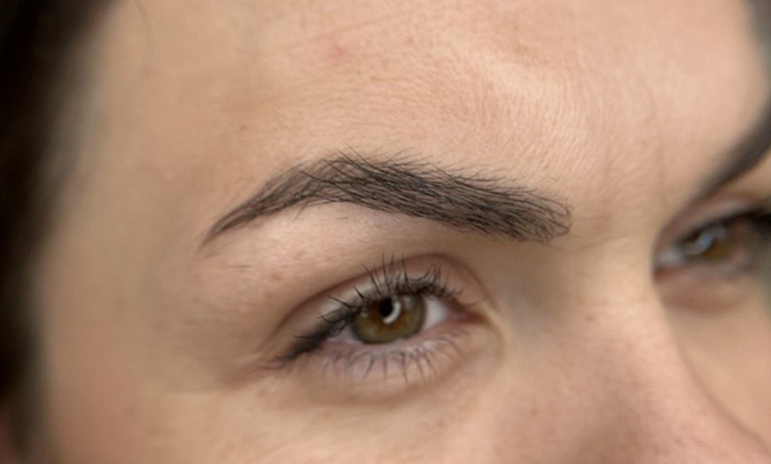 Image 10: Permanent Makeup: Soft Powder Brows or Natural Lip Blush (2.5-4.5 Hrs)