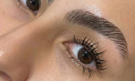 Null Unisex Negro Lifting Y Tinte De Pestañas Con Depilación Y Diseño De Cejas Con Laminado De Ceja