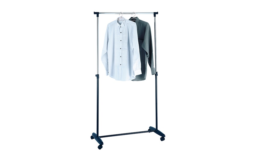 Image 2: Single or Double Coat Rack