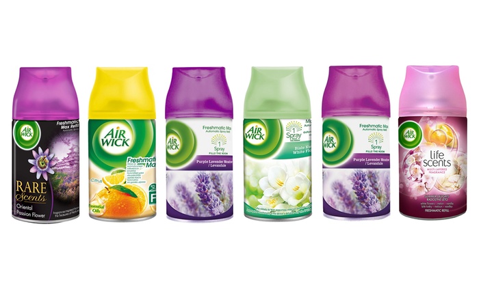 Assortiment Airwick Freshmatic 6 Parfums