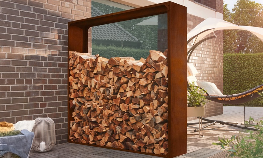 Image 1: Holzlager aus Stahl NANGA