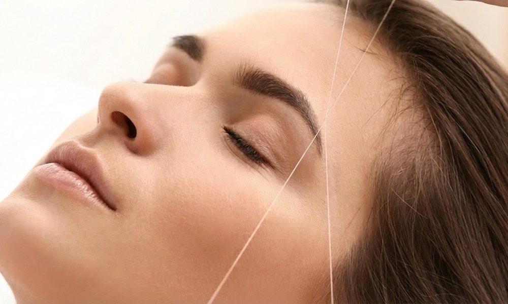 Achieve Perfectly Shaped Brows with Eyebrow Threading Session
