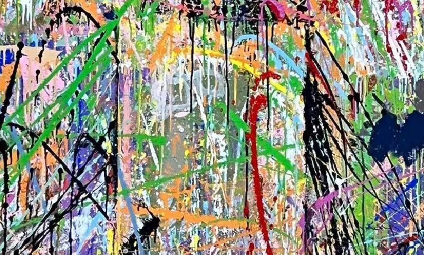 Image 8: Sesión de pintura Salpicarte para 1 o 2 personas, 1 hora de arte libre
