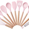 Image 7: Living And Home 11-Piece Silicone Kitchen Utensil Set

