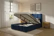 Windsor Velvet Gas Lift Ottoman Bed Frame - Image 3