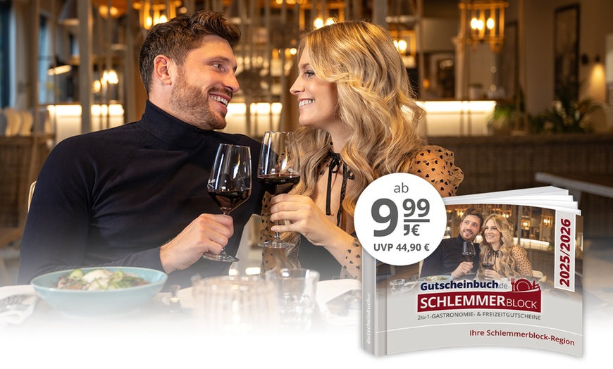 Image 1: Gutscheinbuch.de Schlemmerblock 2025/2026