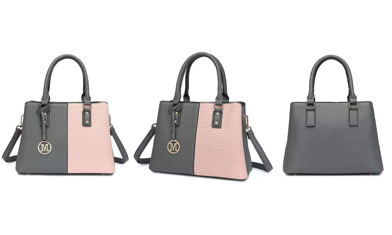 Borsa in pelle con tracolla o manico superiore