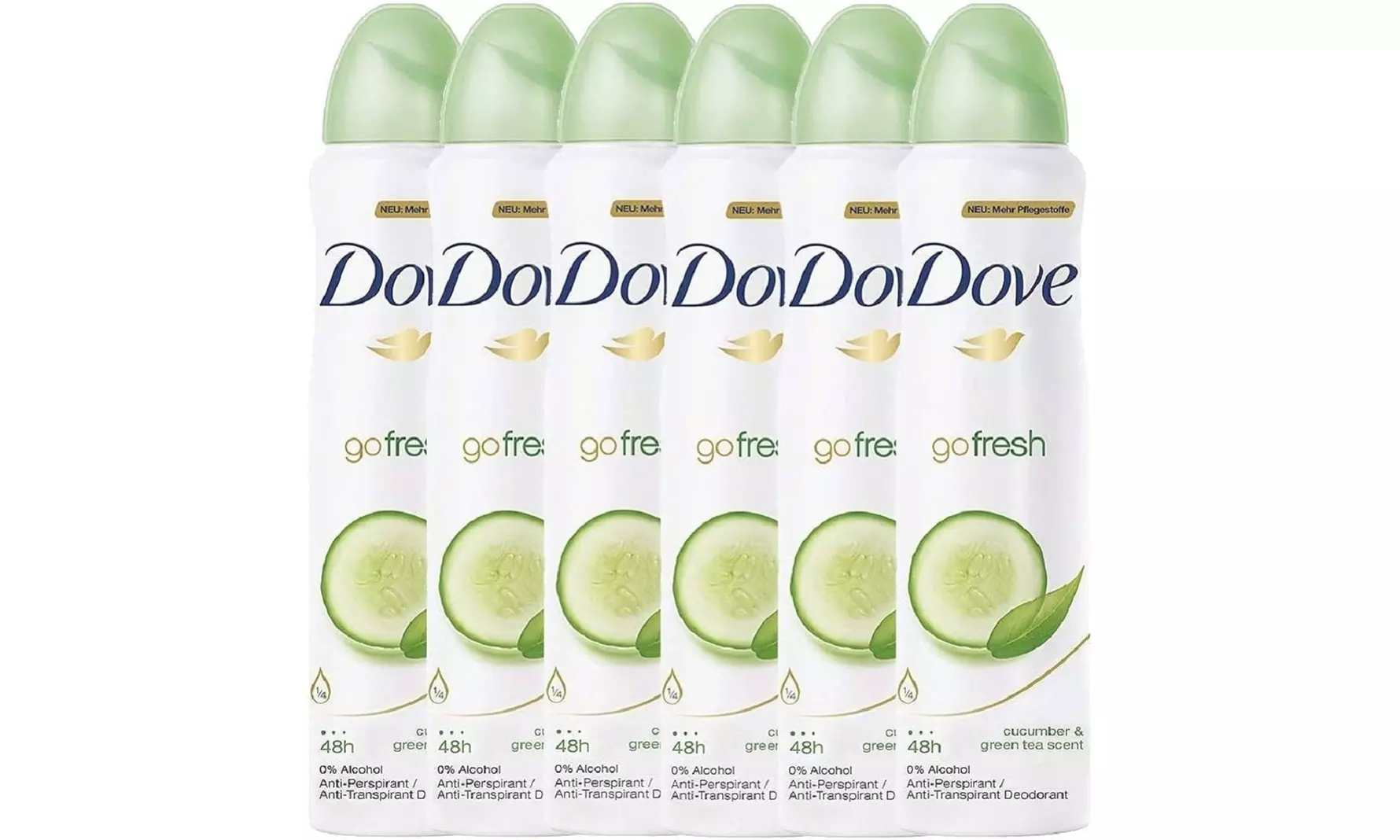 6-pack Dove 250ml Antiperspirant 48 Hour Powerful Protection Deodorant for Women
