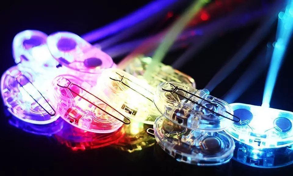LED Hair Extensions (4-Pack) - Second Medium
