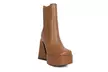 London Rag Frosty Chunky Platform Block Heel Chelsea Boot - Second Medium
