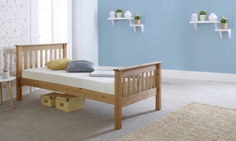 Swann Sleep Ltd Unisex Somerset Wooden Bed Frame: 3Ft Single