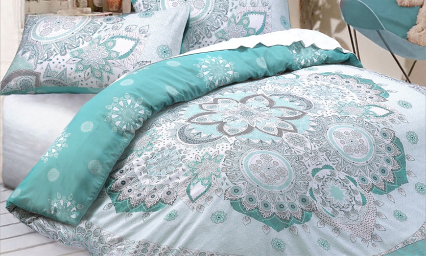 Image 1: Mandala Duvet Cover Set 