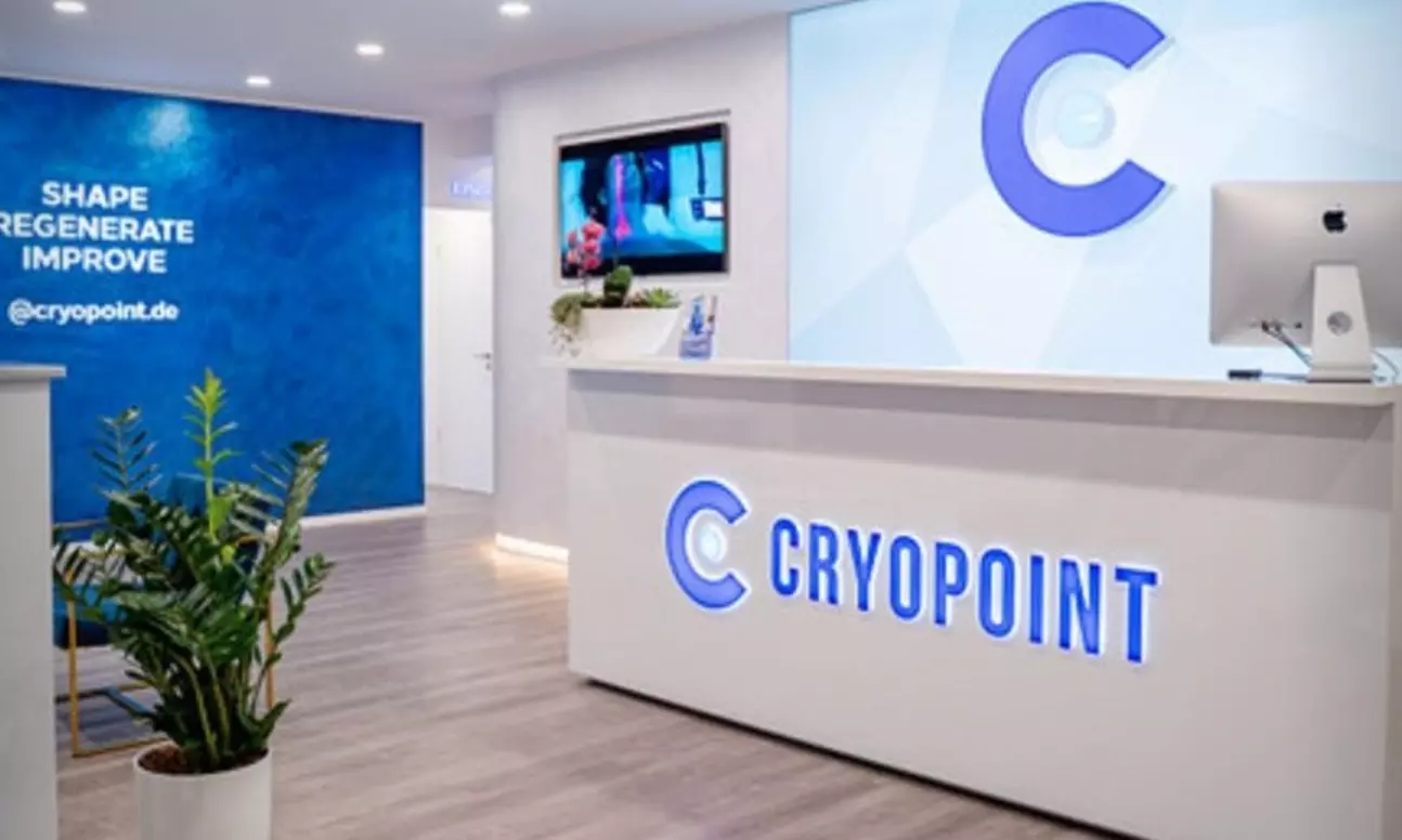 Cryo-Facial-Anwendung