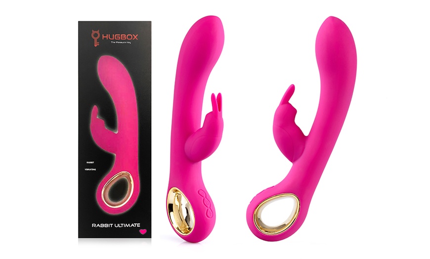 Image 2: Sextoy - Juguete sexual: Vibrador conejito HUGBOX, 10 programas, 5 velocidades