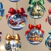 Image 4: Calendario de Adviento con colgantes decorativos navideños
