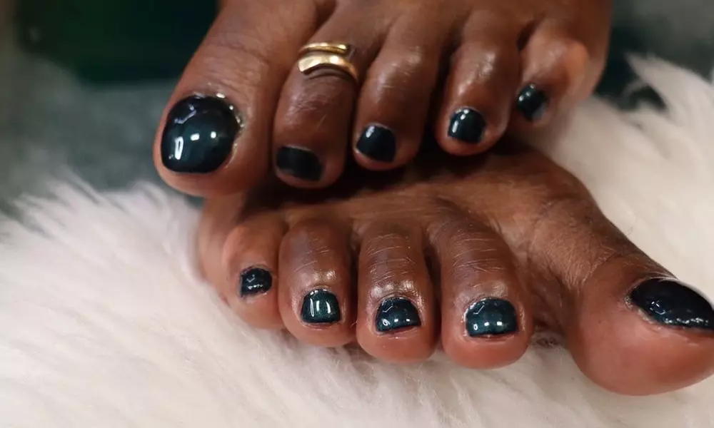 Gel, Lux Gel or Elite Gel Spa Mani Pedi Packages