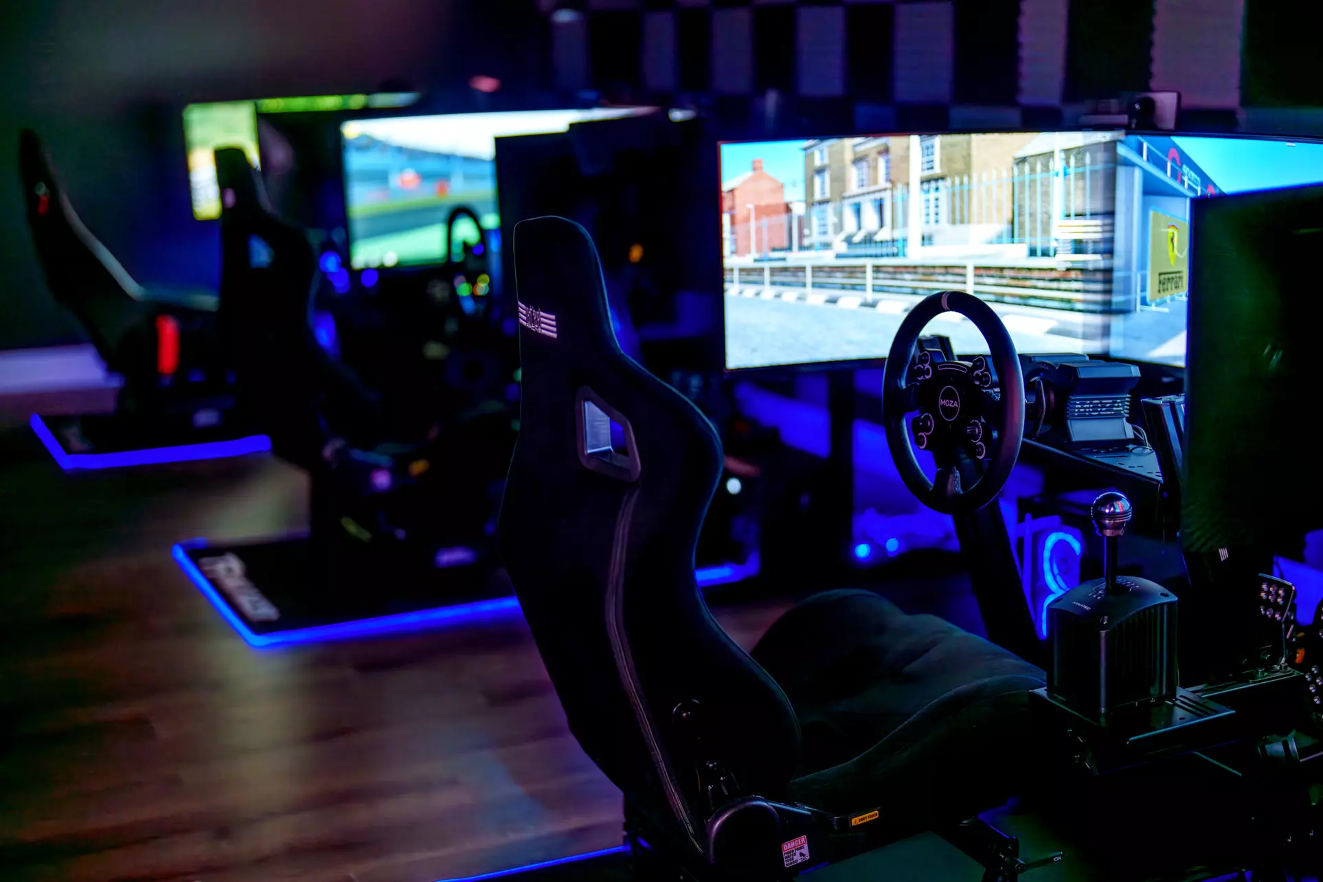 Thrilling w/ One 30-Min Sim Racing Session for One, Two or Four People