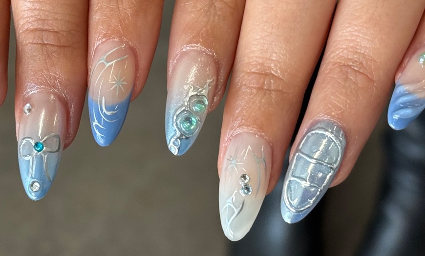 Image 3: Glam Up Your Nails with a Gel Manicure or a Dazzle Dry Mani & Pedi 