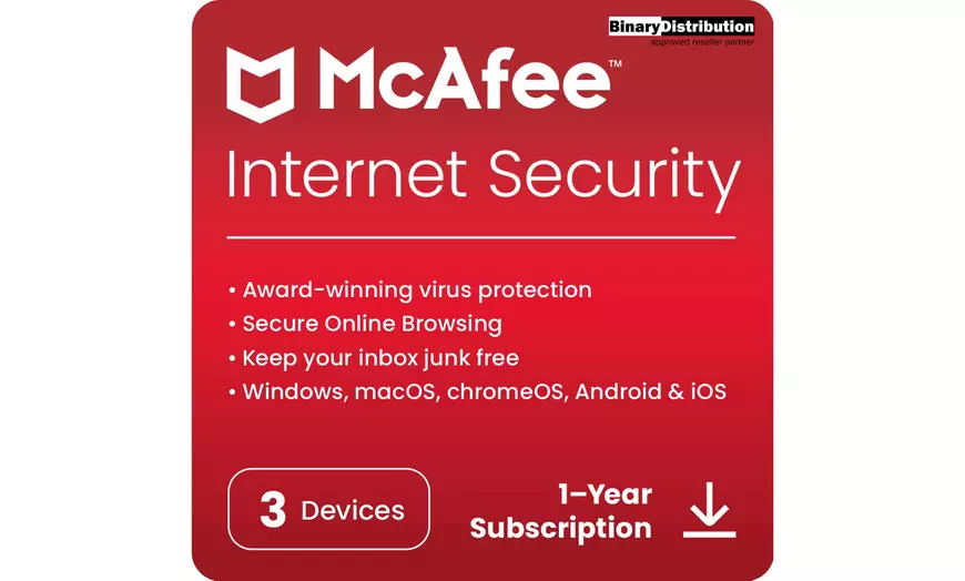 Image 4: McAfee Internet Security 2025 para 1 o 3 dispositivos