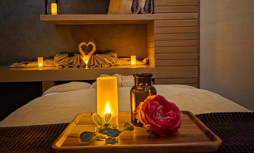 Image 7: 60–90 Min Spa treatment, Add-On Options,Plus Steam & Sauna Access