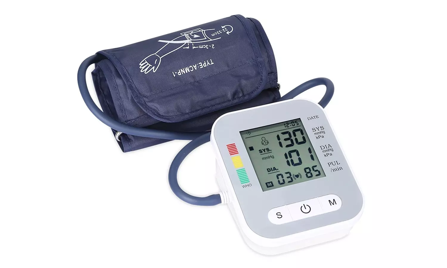 iMounTEK Digital Blood Pressure Monitor with LCD Display and Voice Alerts