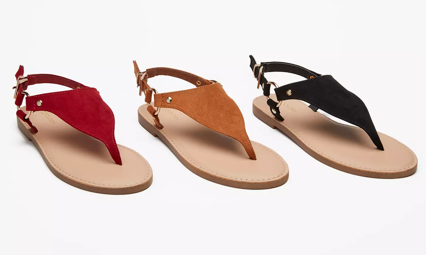 Sociology Women's Triangle Sandal | Groupon Exclusive (Sizes 6 & 6.5) - Primary Image