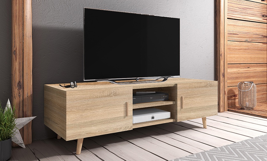 Image 5: Scandinavian Style TV Cabinet