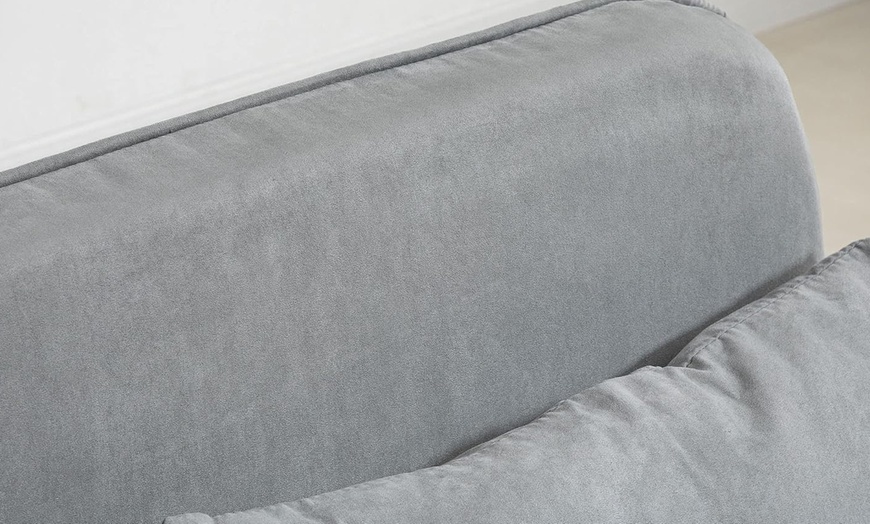 Image 2: Two-Seater Sofa Bed